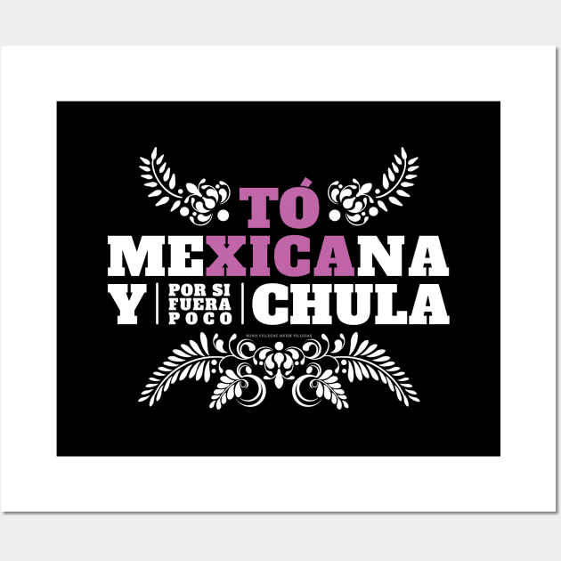 toxica chula wht Wall Art by vjvgraphiks